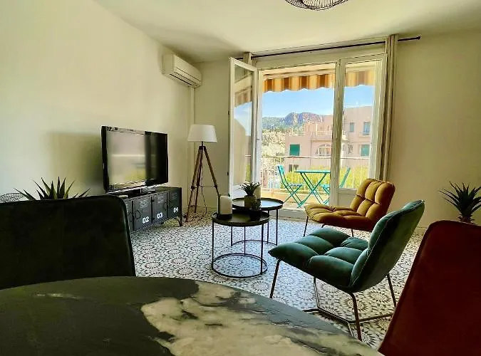 Apartmán La Rade - Centre - Balcon - Clim - Neuf Cassis